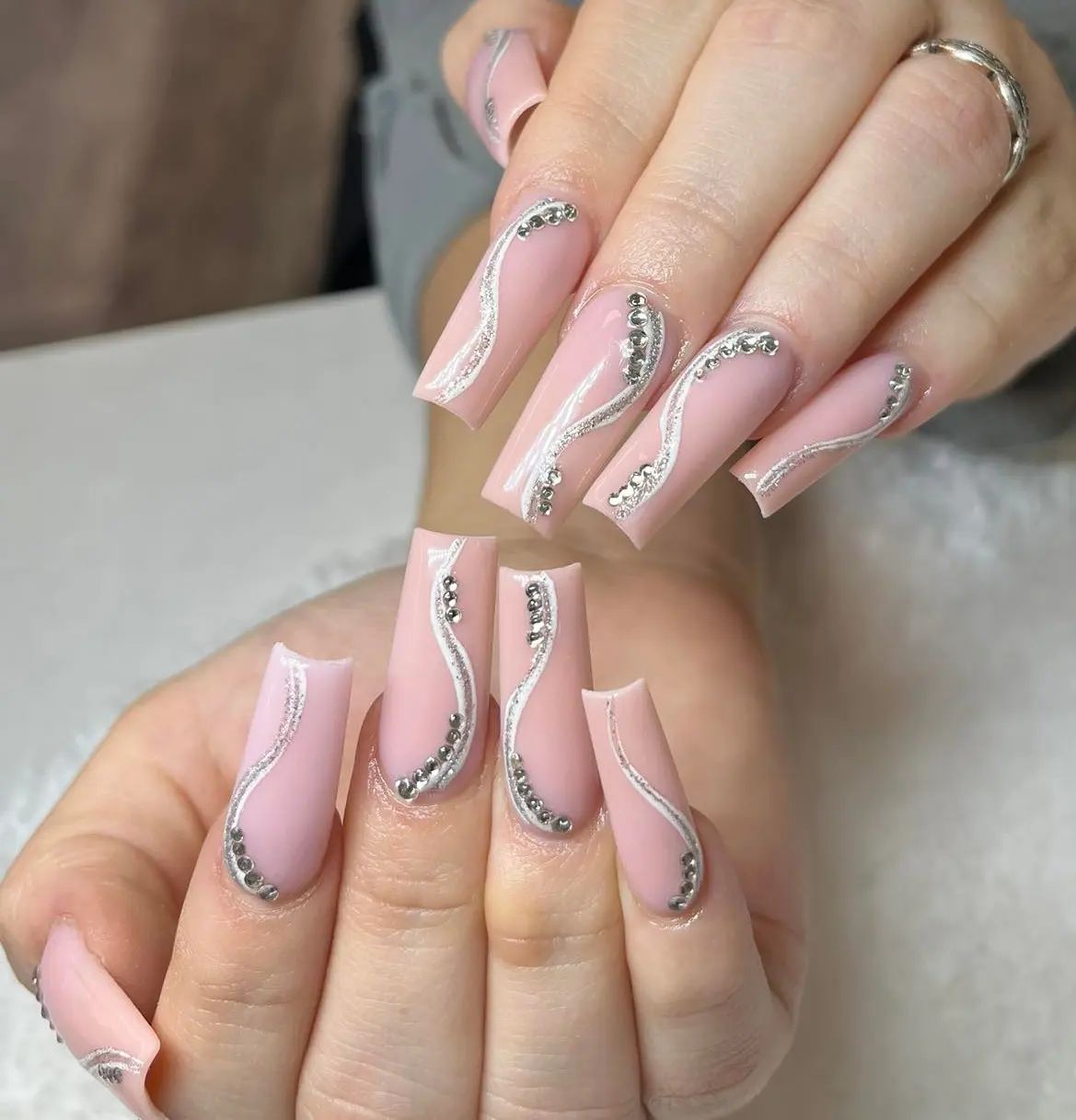 Nagelmodellage neues Set Natur