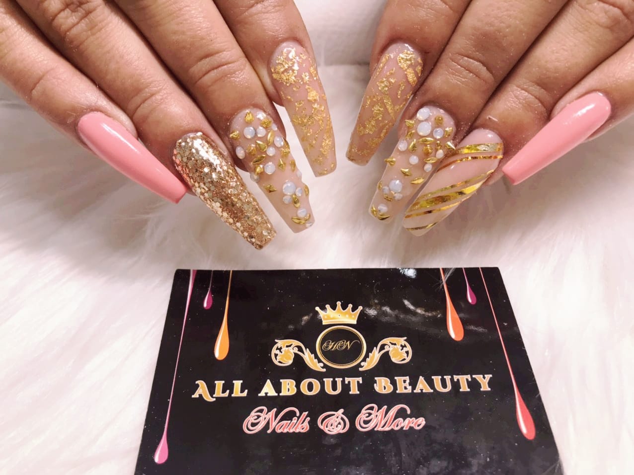 Nagelmodellage neues Set French