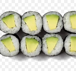 Maki Avocado (Avocado, Sesam)