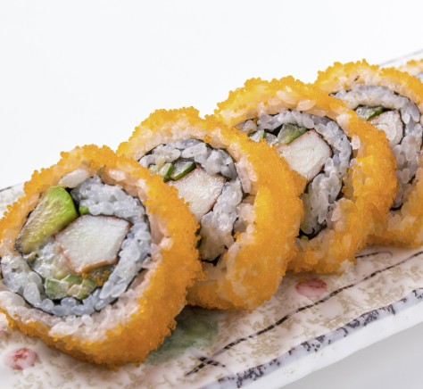 Maki California (Surimi, Frischkäse)